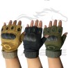 دستکش نیمه انگشتی دوچرخه مدل A - بسته دو عددی