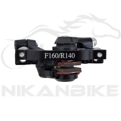 ست روتور و کالیپر جلو دوچرخه اوکی مدل 160 mm