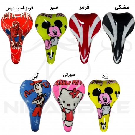 زین دوچرخه بچگانه مدل عروسکی