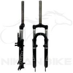 دوشاخ کمکدار دوچرخه زوم سایز 27.5 مدلZOOM 389 قفل شو (اورسایز)