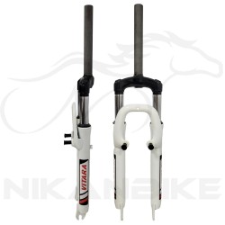 دوشاخ کمکدار دوچرخه ویتارا سایز 29 (اورسایز) مدل قفل شو تمام آلومینیومی