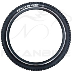 لاستیک دوچرخه کندا سایز 27.5x2.40 مدل دور ابریشم