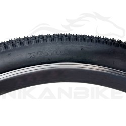 لاستیک دوچرخه کندا سایز 27.5x2.10 مدل دور ابریشم