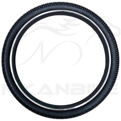 لاستیک دوچرخه کندا سایز 27.5x2.10 مدل دور ابریشم