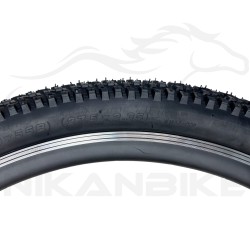 لاستیک دوچرخه کندا سایز 27.5x2.35 مدل دور ابریشم