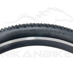 لاستیک دوچرخه کندا سایز 27.5x2.35 مدل دور ابریشم
