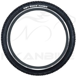 لاستیک دوچرخه سی اس تی سایز 27.5x2.40 مدل C-1844-2 دور ابریشم