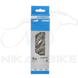 زنجیر دوچرخه شیمانو 9 سرعته مدل SHIMANO CN-HG53 9SP 116L