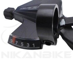 دسته دنده شیفتر دوچرخه 9x3 سرعته مدل SHIMANO ALTUS SL-M2010