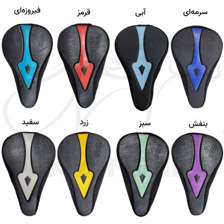 روکش زین دوچرخه طرح چرم