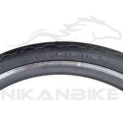 لاستیک دوچرخه وندا سایز 26x1.25 (جاده)