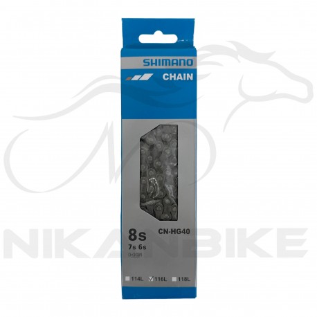 زنجیر دوچرخه شیمانو Shimano CN-HG40 6,7,8SP 116L