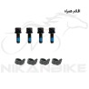 ست ترمز هیدرولیک دوچرخه شیمانو مدل SHIMANO BL-MT200 با دسته دنده شیمانو 8x3 مدلEF505
