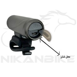 چراغ جلو دوچرخه وایب مدل JY-733
