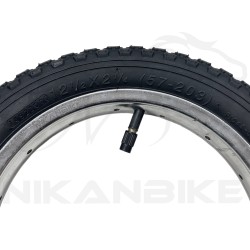لاستیک دوچرخه وایب سایز 12x2-1/4 ریزگل