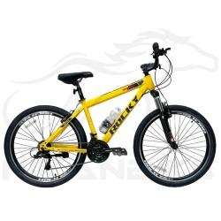 دوچرخه کوهستان راکی سایز 26 مدل آهنی 2608 ویبریک (21 دنده)