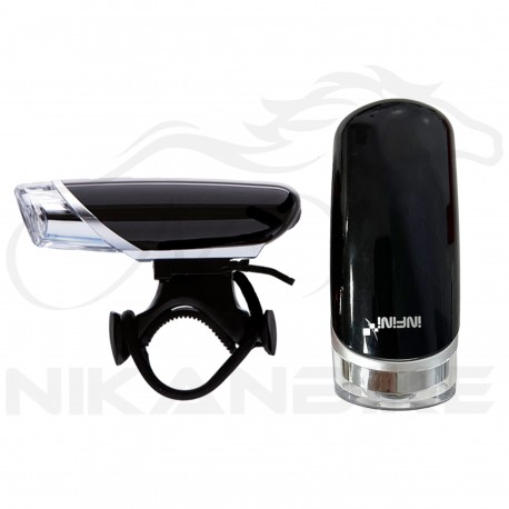 چراغ جلو و عقب دوچرخه اینفینی مدل I-1206P-LOXO/VISTA