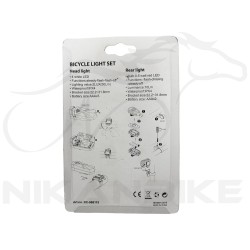 چراغ جلو و عقب وایب دوچرخه اوکی مدل XC-988115