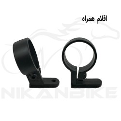 شبرنگ جلو و عقب دوچرخه مدل گرد - پک 2 عددی