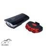 چراغ جلو و عقب دوچرخه بسته 2 عددی