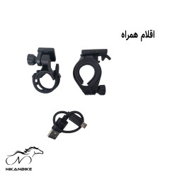 چراغ جلو و عقب دوچرخه بسته 2 عددی