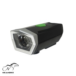چراغ جلو با بوق دوچرخه QX-Q25D