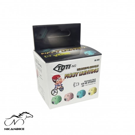 چراغ جلو با بوق دوچرخه مدل عروسکی XK-060