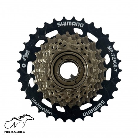 خودرو 7 سرعته دوچرخه شیمانو مدل 34-14 SHIMANO MF-TZ500-7
