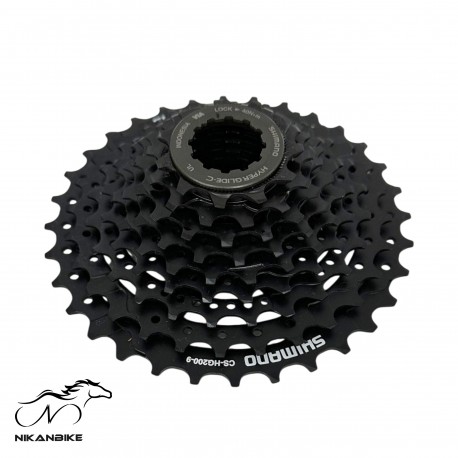 خودرو 9 سرعته دوچرخه شیمانو مدل کشویی SHIMANO CS-HG200-9 11-32
