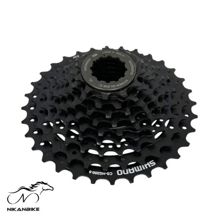 خودرو 9 سرعته دوچرخه شیمانو مدل کشویی SHIMANO CS-HG200-9 11-32