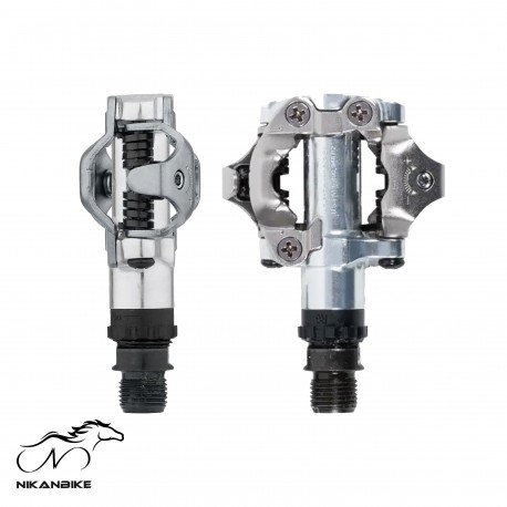 پنجه رکاب دو طرفه قفل‌شو دوچرخه شیمانو مدل SHIMANO PD-M520 - بسته 2 عددی