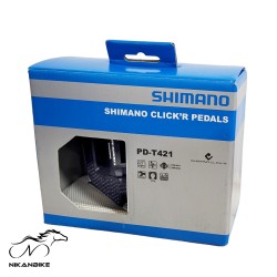 رکاب قفل شو و ساده دو طرفه دوچرخه شیمانو مدل  SHIMANO DEORE LX PD-T421