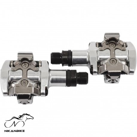 پنجه رکاب دو طرفه قفل‌شو دوچرخه شیمانو مدل PD-M505 - بسته 2 عددی