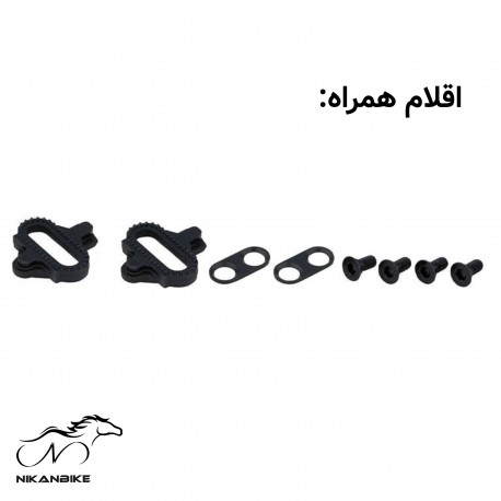 پنجه رکاب دو طرفه قفل‌شو دوچرخه شیمانو مدل PD-M505 - بسته 2 عددی