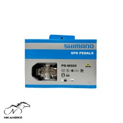 پنجه رکاب دو طرفه قفل‌شو دوچرخه شیمانو مدل PD-M505 - بسته 2 عددی
