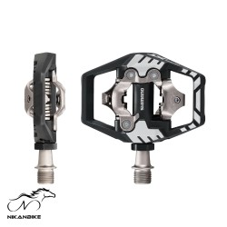 رکاب قفل شو دو طرفه دوچرخه شیمانو مدل SHIMANO PD-M8120 DEORE XT PEDAL - بسته 2 عددی