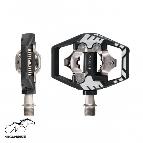 رکاب قفل شو دو طرفه دوچرخه شیمانو مدل SHIMANO PD-M8120 DEORE XT PEDAL - بسته 2 عددی