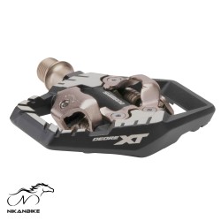 رکاب قفل شو دو طرفه دوچرخه شیمانو مدل SHIMANO PD-M8120 DEORE XT PEDAL - بسته 2 عددی