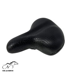 زین دوچرخه مدل پهن پوست ماری A