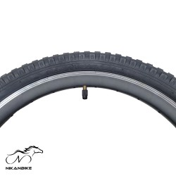 لاستيک دوچرخه توتی سايز 20x2.4
