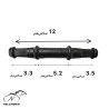 میل تنه چهارگوش دوچرخه اوکی مدل پیچ خور A