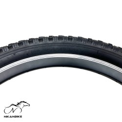 لاستیک دوچرخه توتی سایز 24x2.35 درشت گل