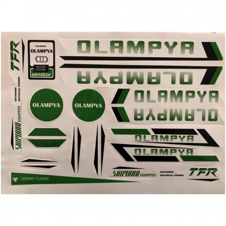 استیکر دوچرخه مدل Olampya