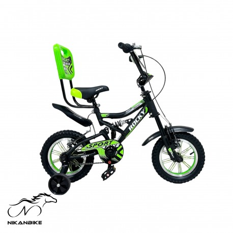 دوچرخه بچگانه راکی سایز 16 مدل آهنی 207 پسرانه