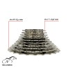 خودرو 10 سرعته دوچرخه شیمانو مدل کشویی SHIMANO HG-500-10
