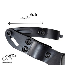 جک عقب دوچرخه سایز 26 مدل تنظیمی تنه خور با بست 6.5 سانتی A