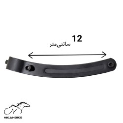 جک عقب دوچرخه سایز 26 مدل تنظیمی تنه خور با بست A 12cm