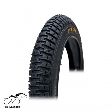 لاستیک دوچرخه توتی سايز 14x2.125 ریزگل