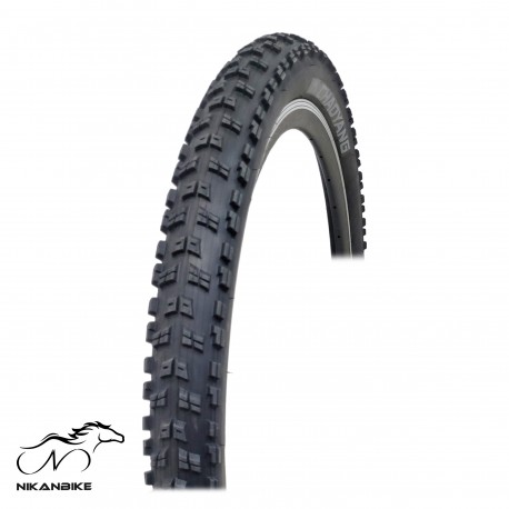 لاستیک دوچرخه چائویانگ سایز 27.5x2.35 مدل ROCK WOLF درشت گل