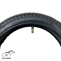 لاستیک و تیوپ دوچرخه وندا سایز 14x1.25